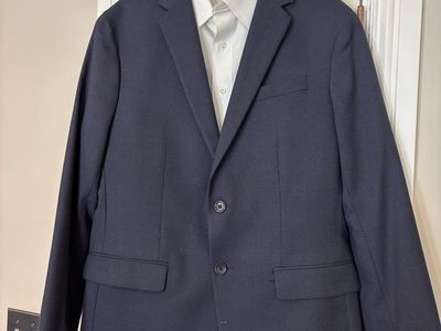 Men’s Banana Republic Suit Coat 40R and Dress Shirt