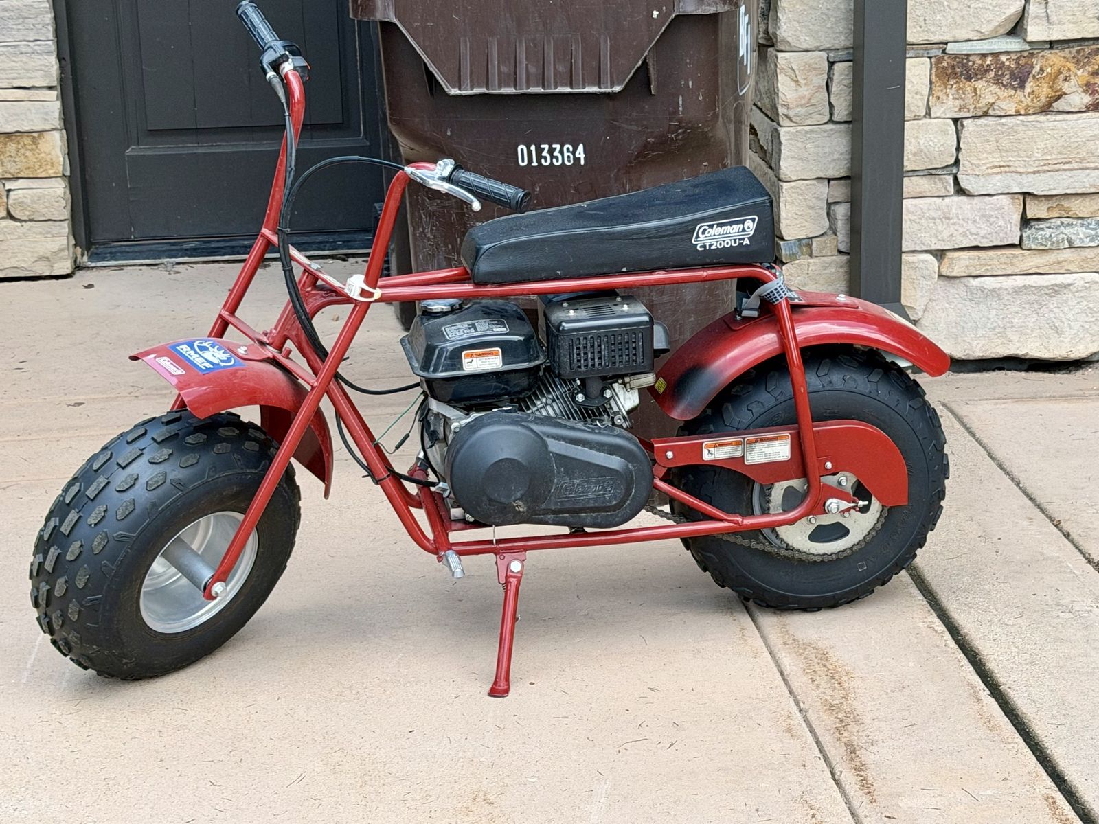 Coleman CT200U-A Mini Bike - Red, Used, Great Condition