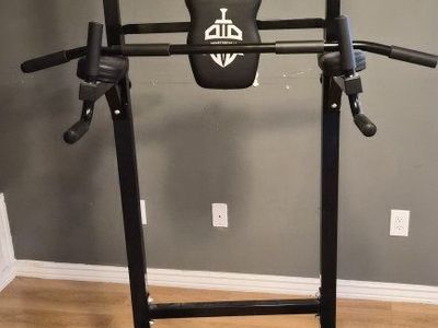 sportsroyals pull up bar and a weight lifting bench