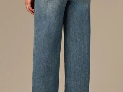 Wit & Wisdom GRACIE SKYRISE DOUBLE SIDE SEAM WIDE LEG JEANS