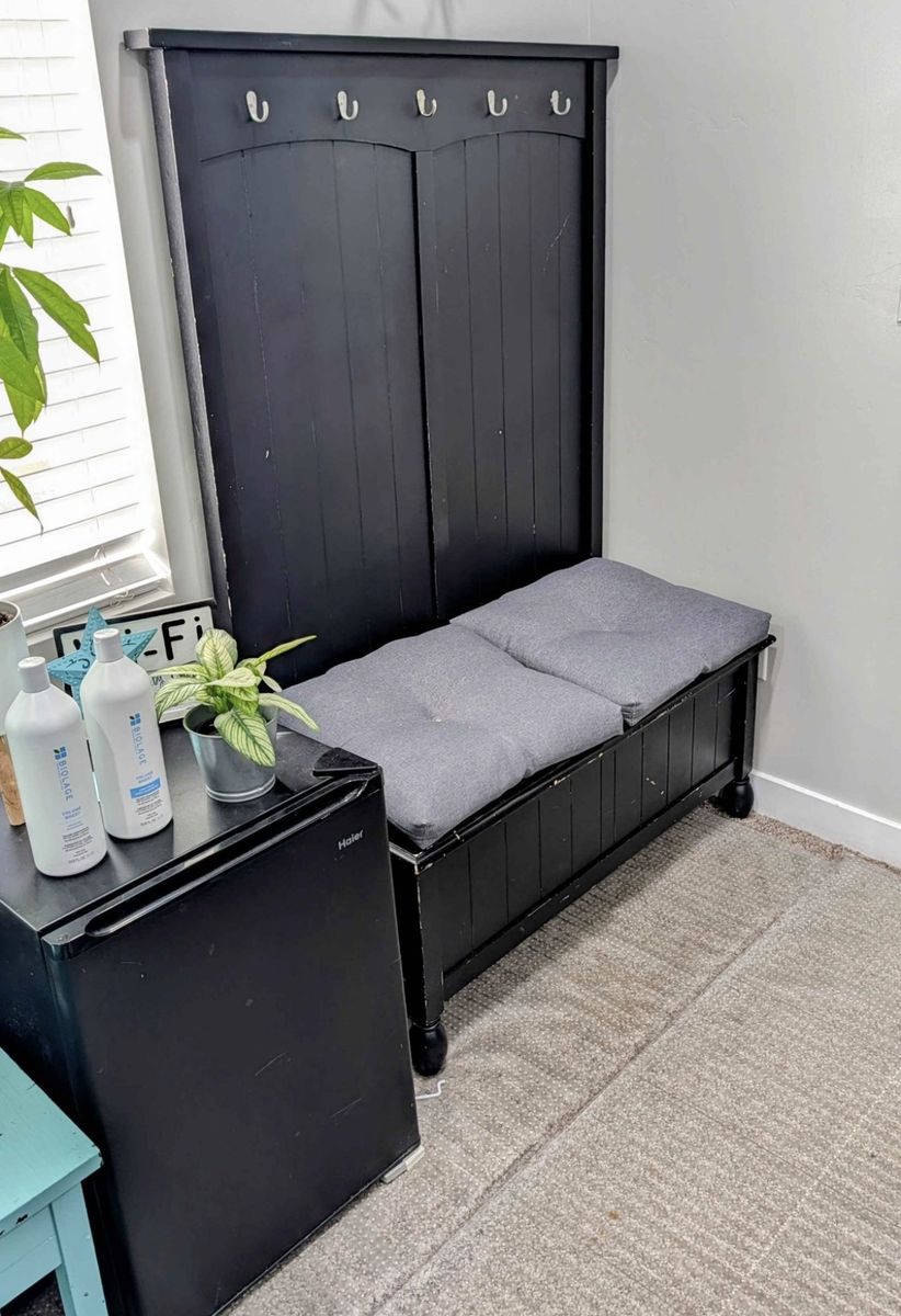 Hall Tree With compartment