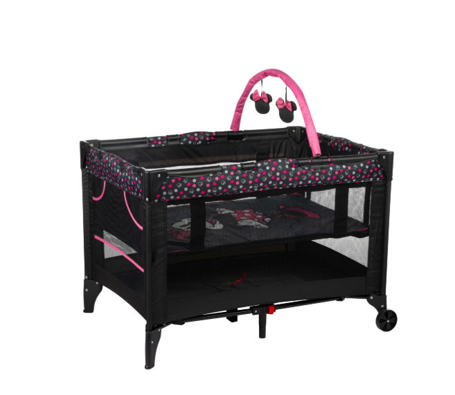 Brand New in Box Disney Baby 3D Ultra Play Yard with Bassinet – Modern Minnie