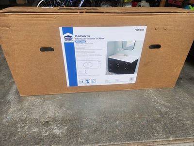 Brand new vanity top