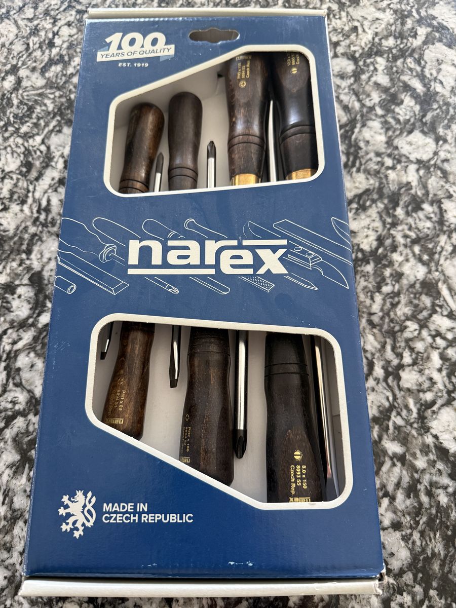 Narex 7-piece screwdriver set