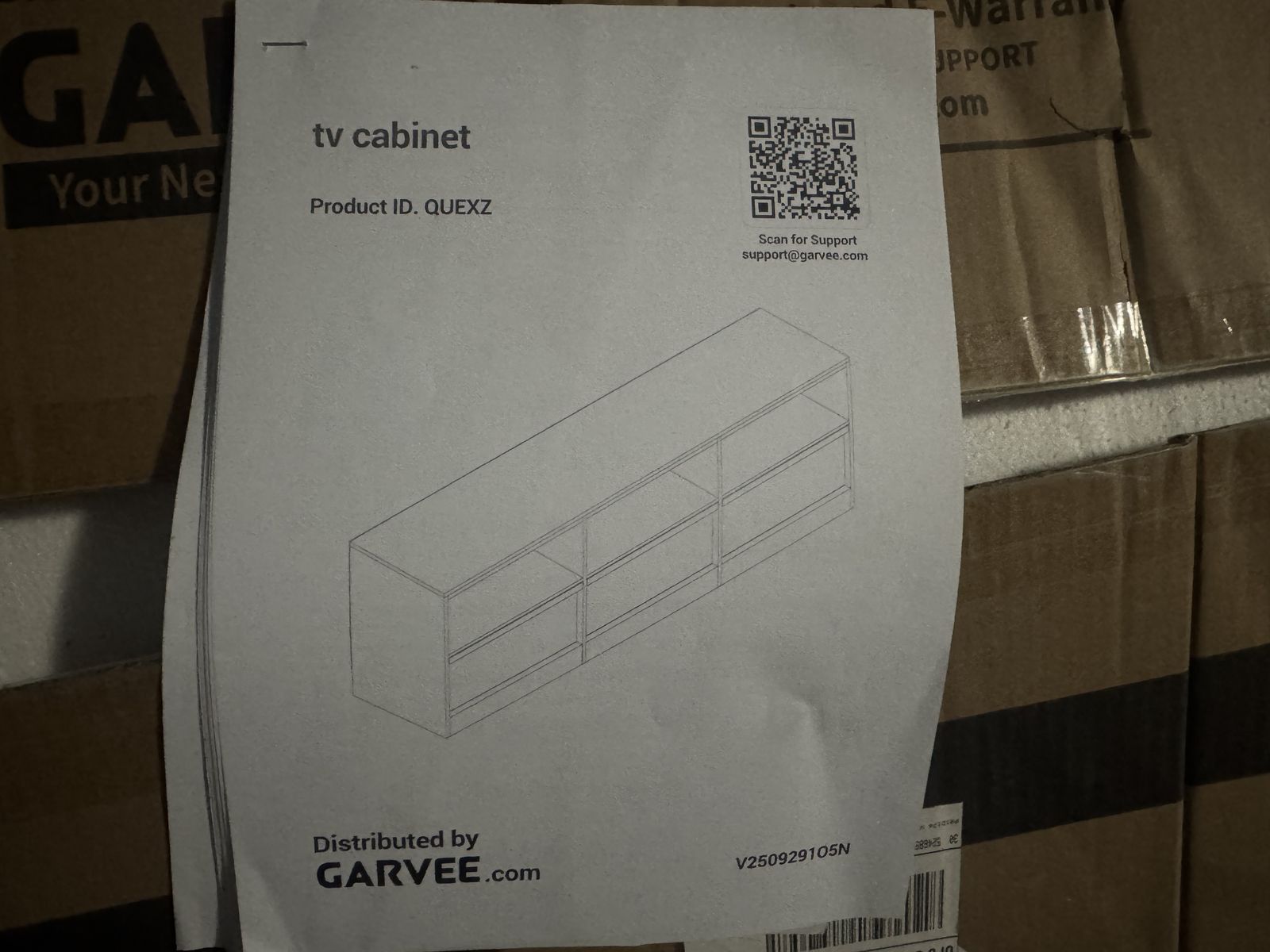 Garvee TV Cabinet