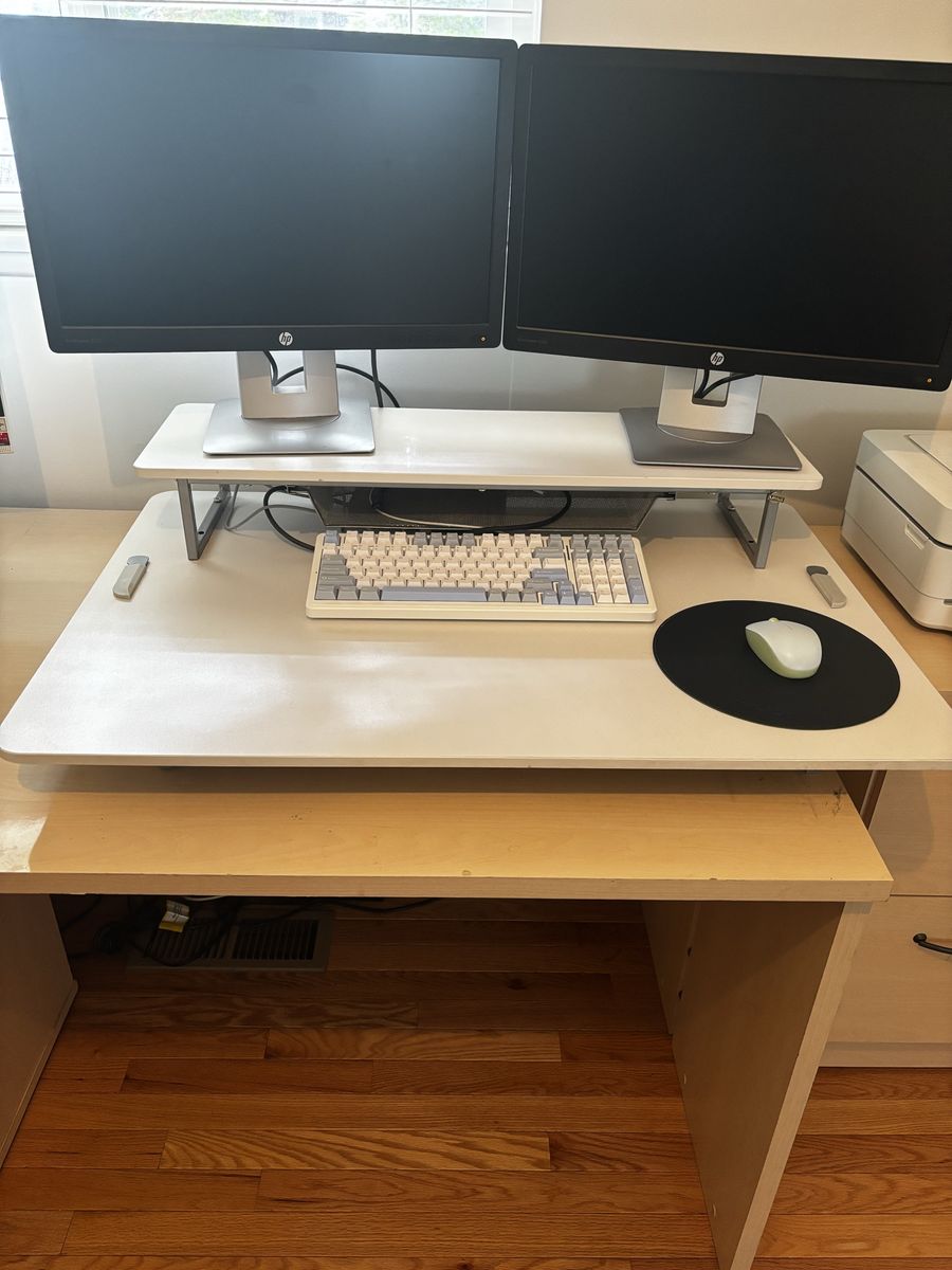 Adjustable Standing Desk Mount