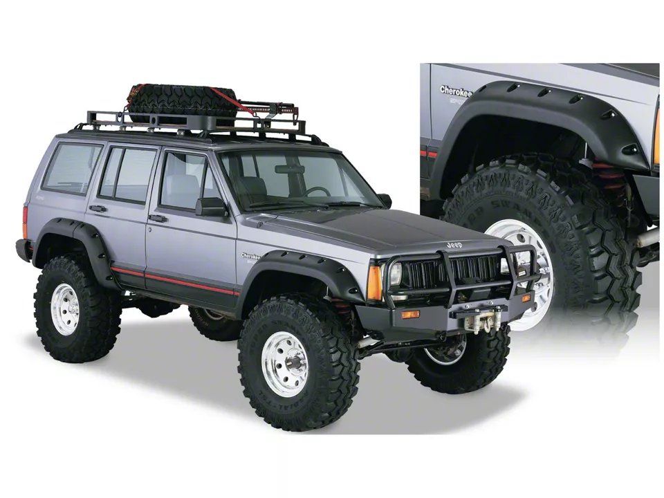 Buschwacker Jeep Cherokee Cutout Fender Flares
