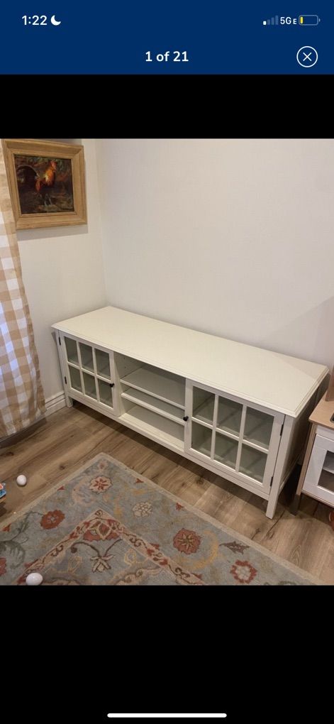 Cream TV Stand