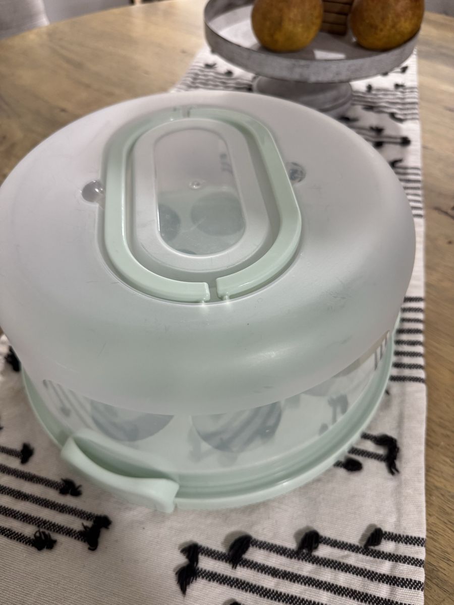 Ohuhu Cake Carrier with Lid and Handle, BPA-Free