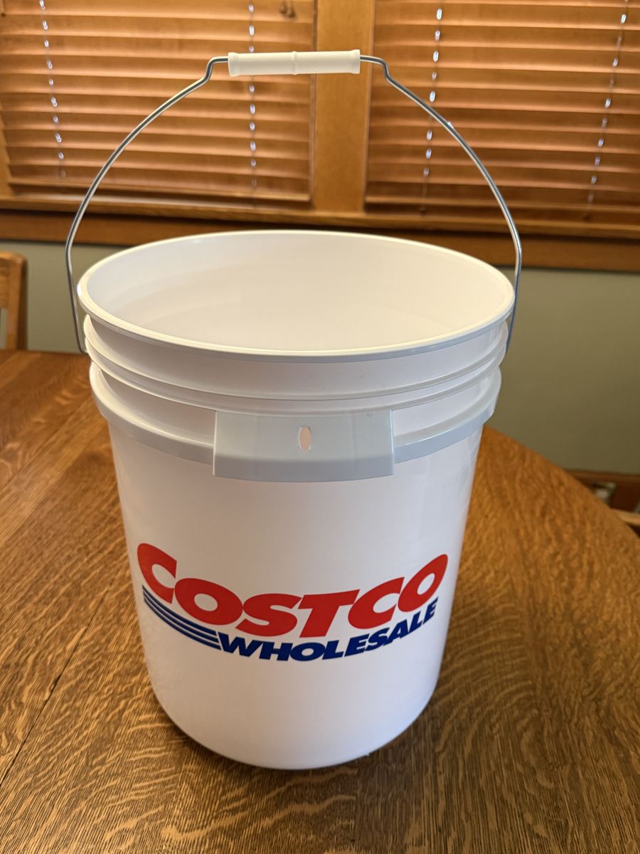 Costco 5 Five Gallon Buckets~NEW!