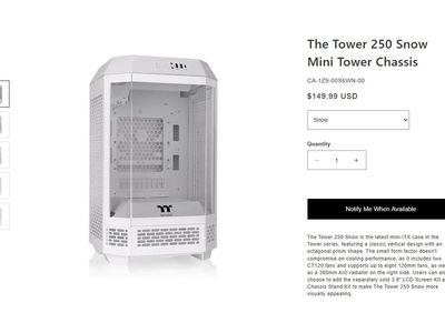Thermaltake Tower 250 Snow Mini-ITX Mini Tower Case