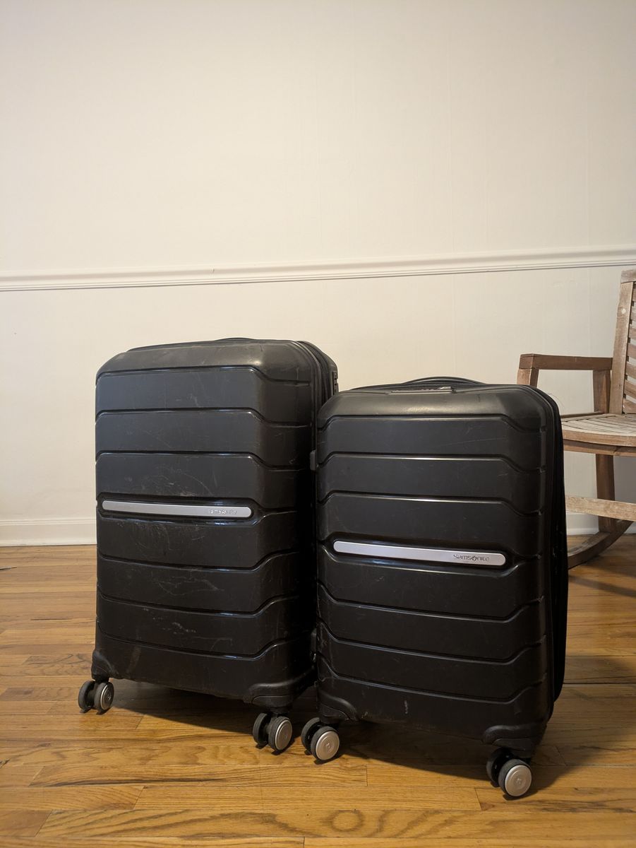 Samsonite hardshell suitcases