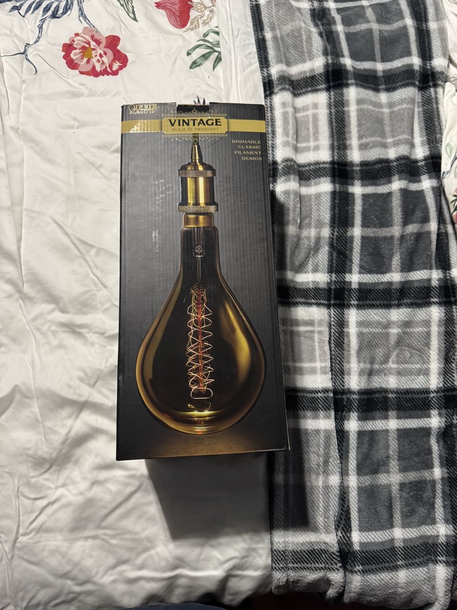 Feit Vintage Bulb And pendant Combo