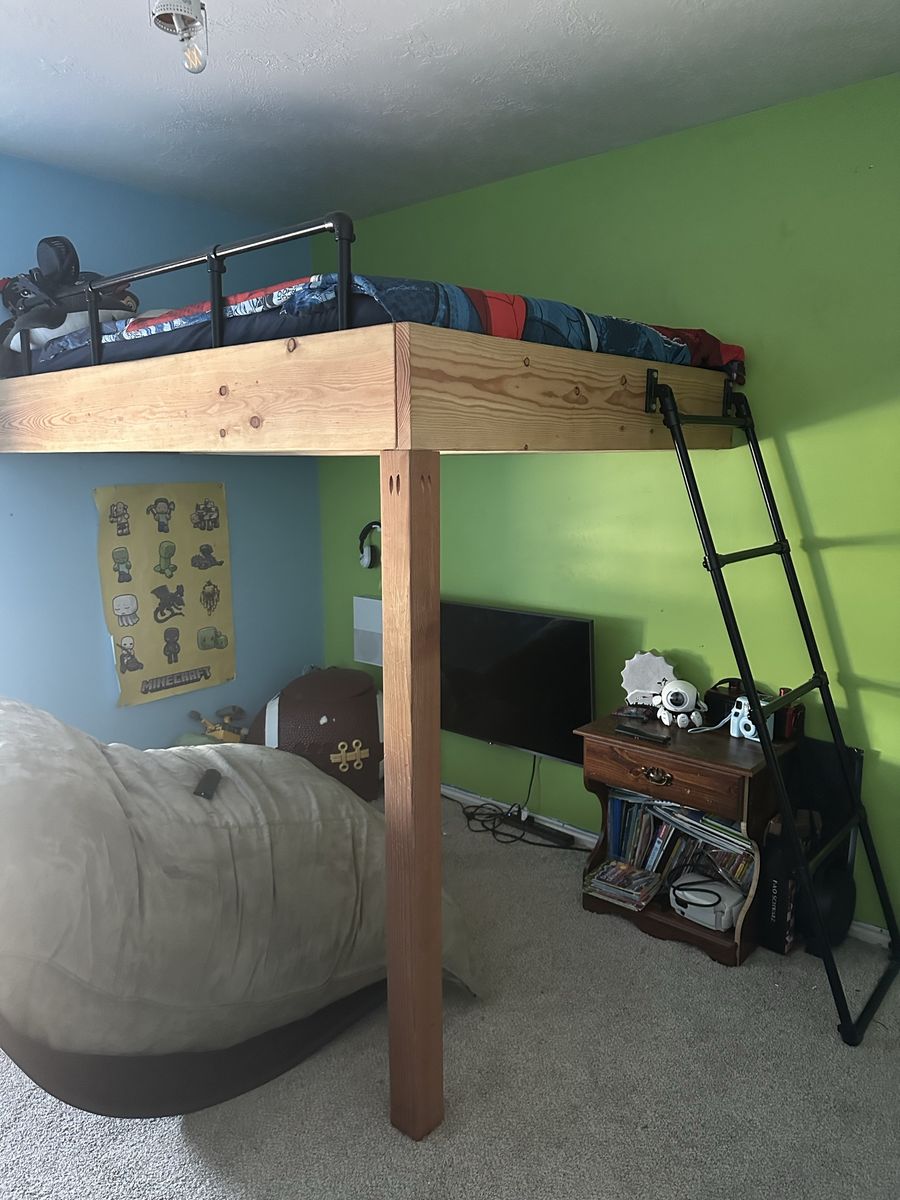 Handmade Full Size Loft Beds