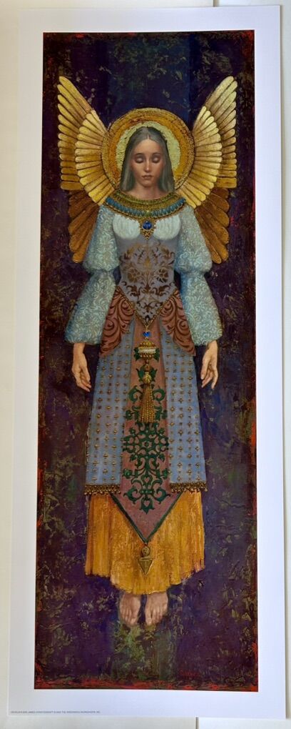 Cecelia by James Christensen LT ED print on Paper