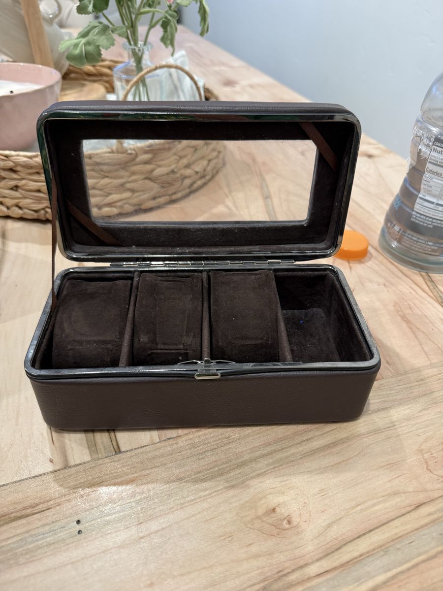 Leather Watch Box
