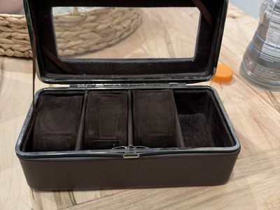 Leather Watch Box