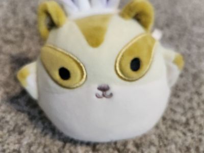 Original Squishmallows Nettie Easter Bunny Hamster Plush Toy Stuffed Animal 4 Inch