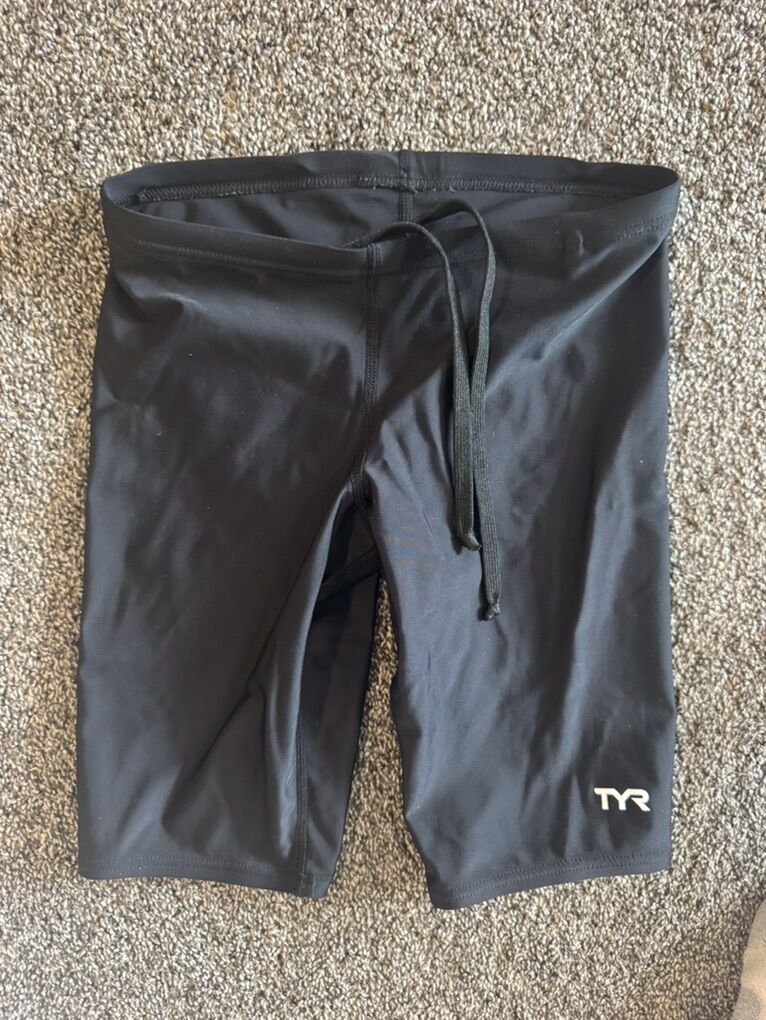 TYR 26 Sport Boys' Solid Jammer Swim Suit