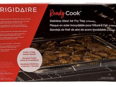 Frigidaire Ready Cook Stainless Steel Air Fry Tray 2 Pieces