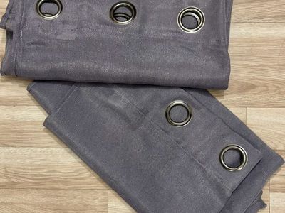 Silver (light gray) Curtains 84 Inch Length