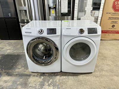 SAMSUNG FRONT LOAD WASHER AND DRYER SET