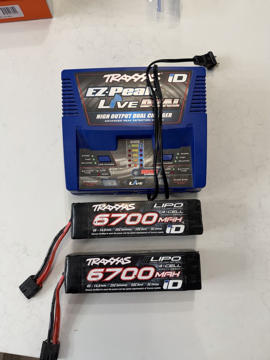 Traxxas Charger And Batteries