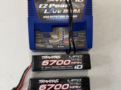 Traxxas Charger And Batteries