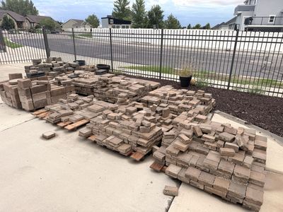 Interlocking Pavers and Concrete Bricks for Patio, Walkway, or Landscaping Projects