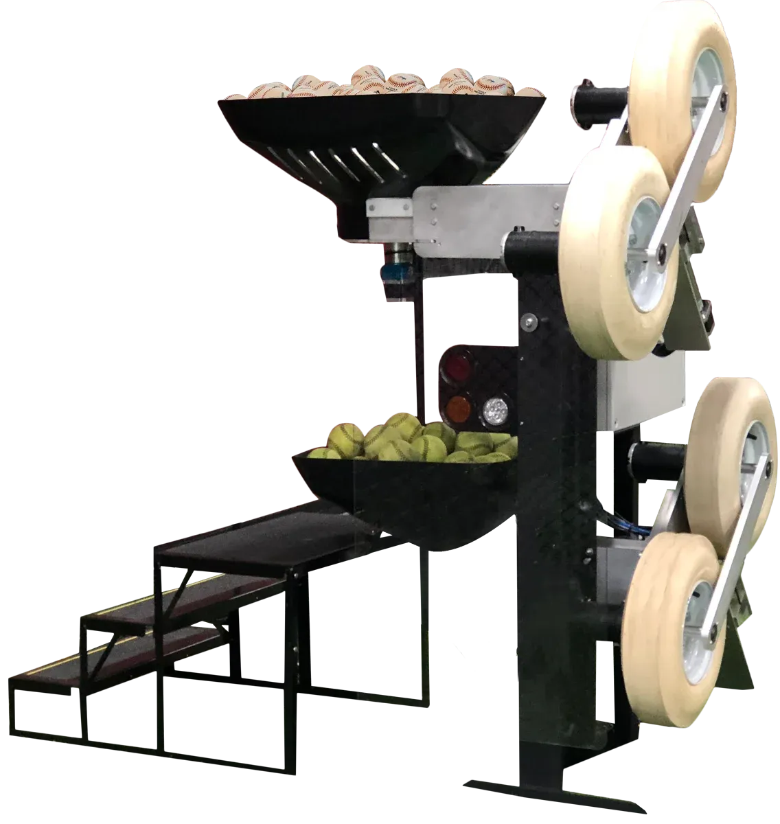 2023 Fungoman FM-DPM Dual Pitching Machine – Professional Grade – Low Hours - Liquidation Sale