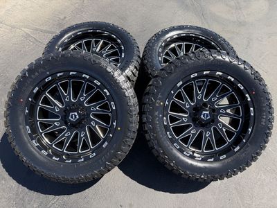New TIS 547BM 33x12.50r20 RT 6x5.5 Chevy GMC 6x135