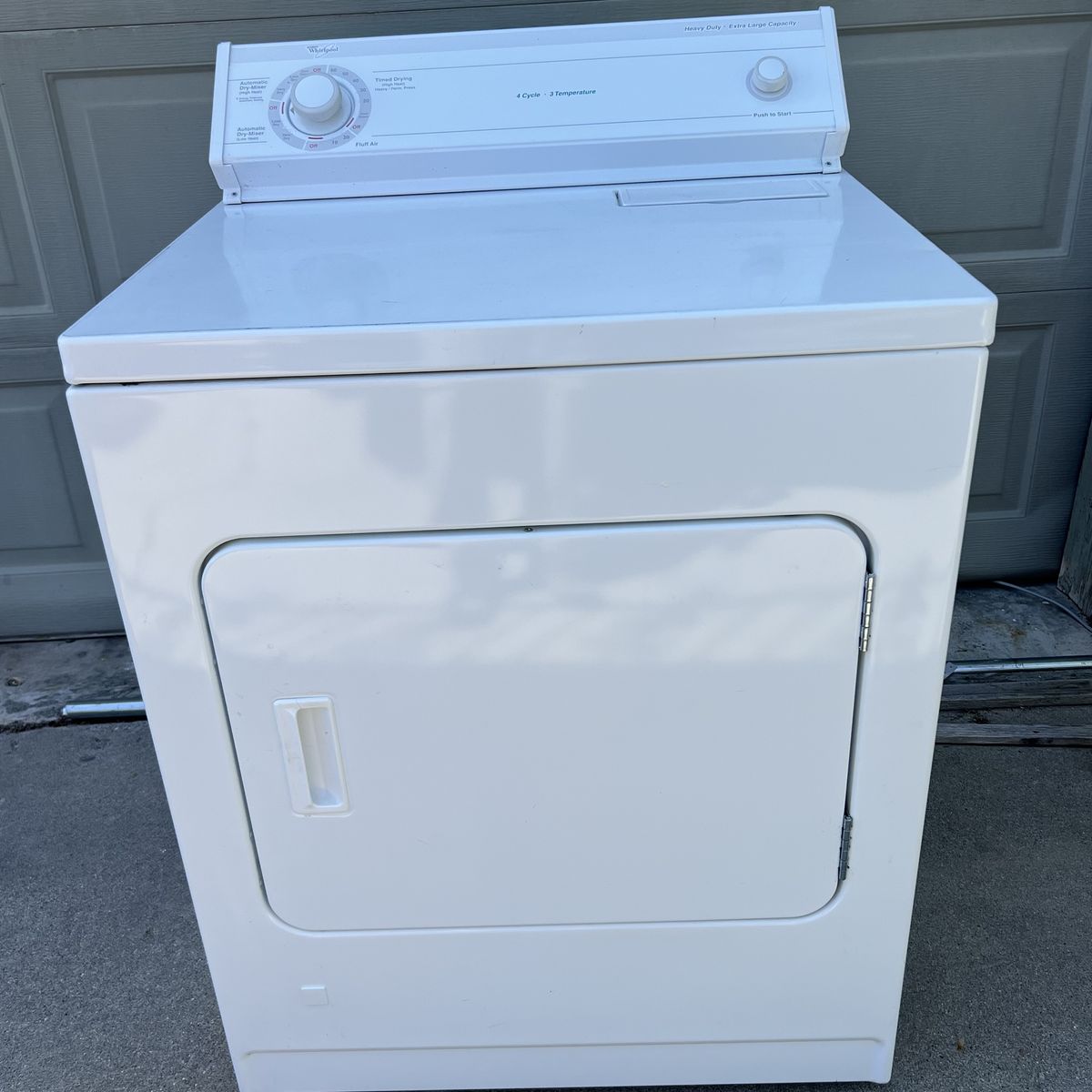 Whirlpool Heavy Duty Extra Large Capacity Gas Dryer - White