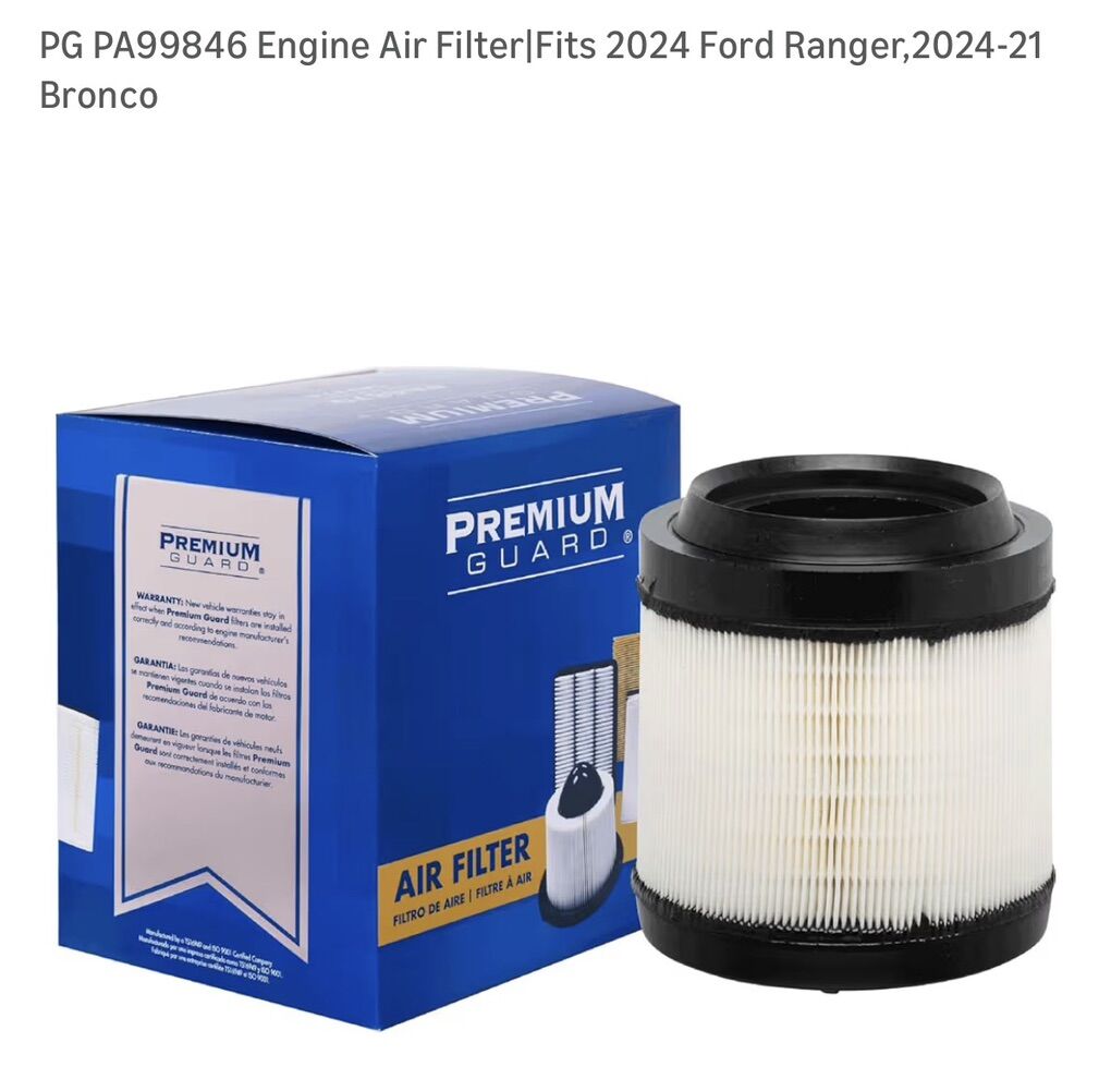 NEW! Engine Air Filter Ford Ranger/Bronco