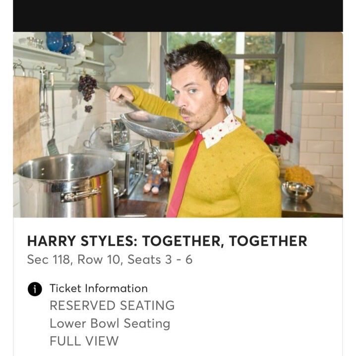 Harry Styles Septemer 26th