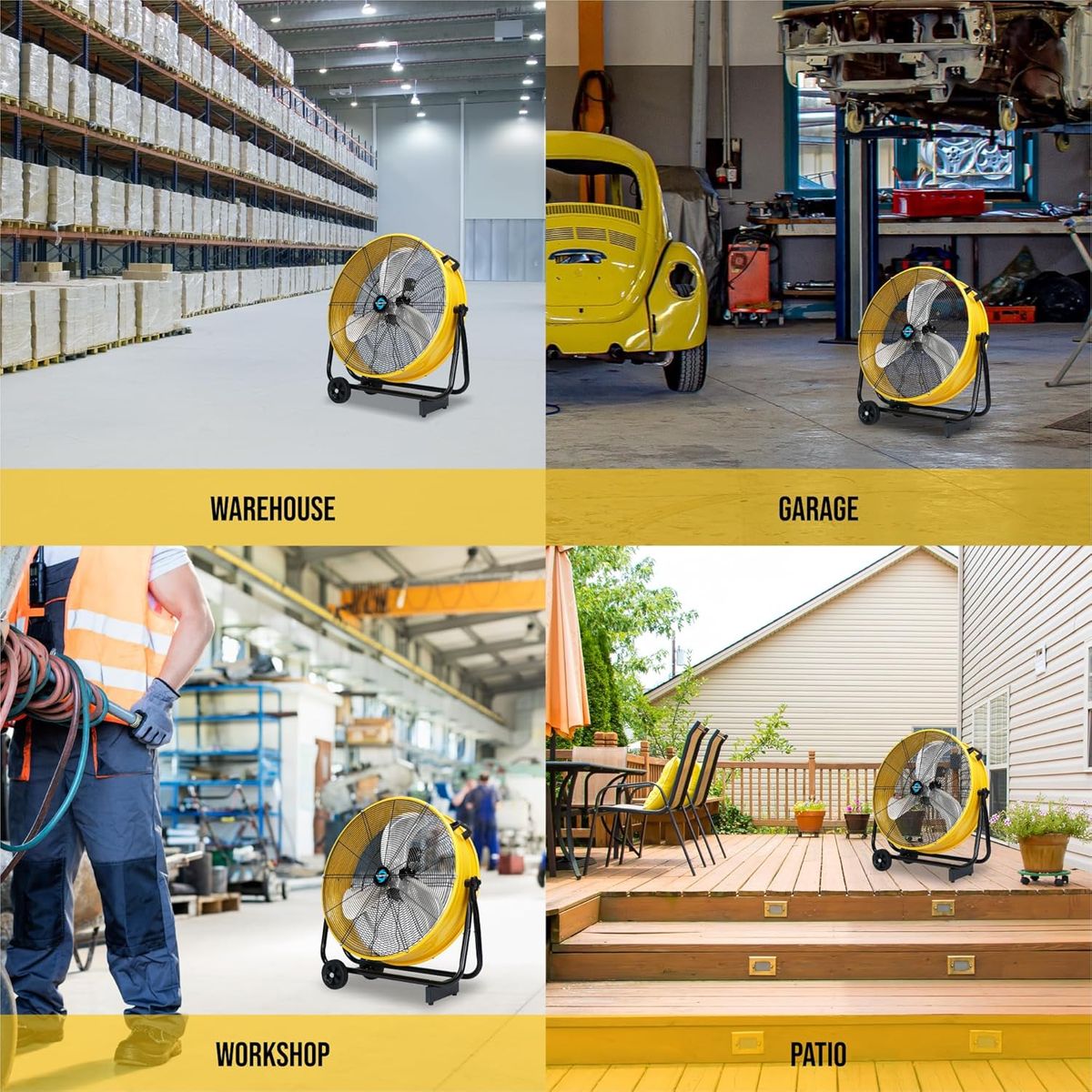 Tornado 24" Industrial Floor Fan