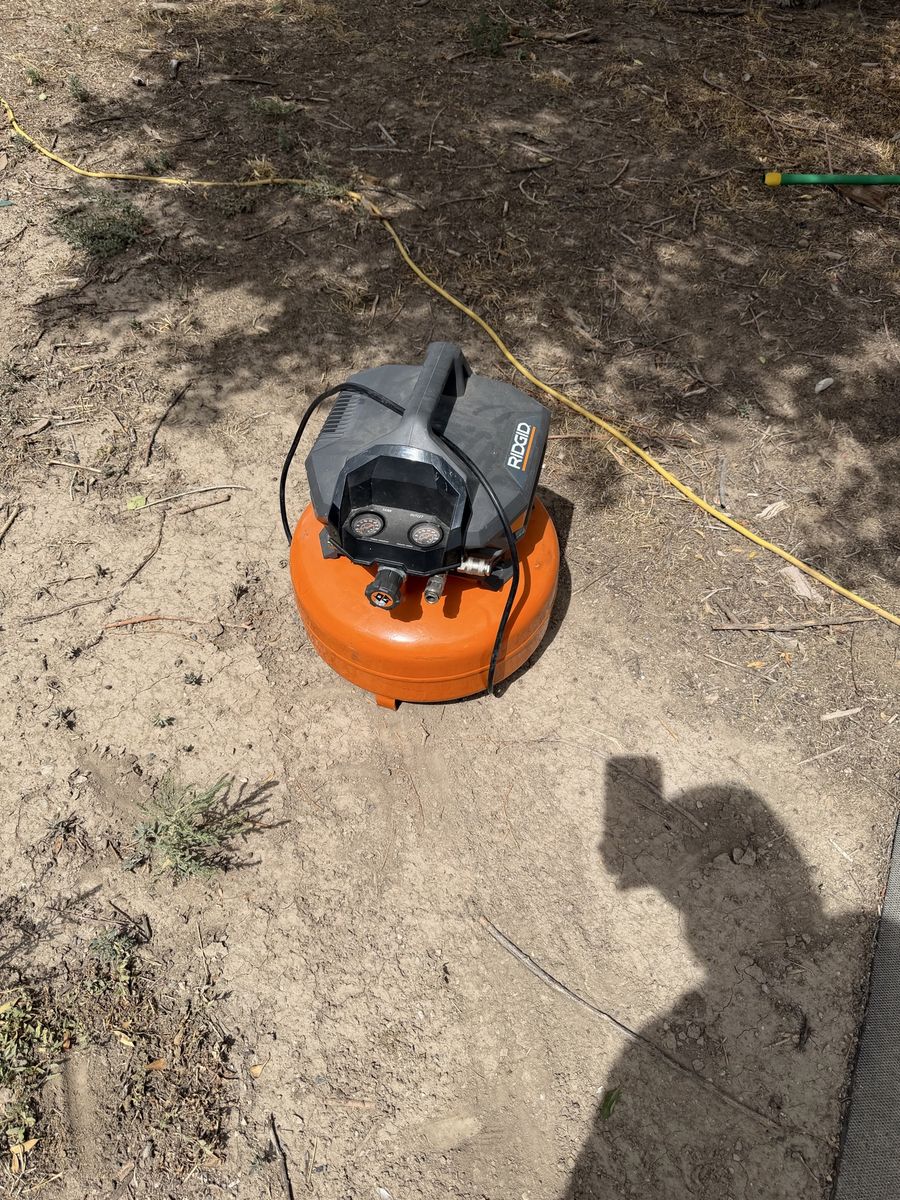 RIDGID Pancake Air Compressor Used