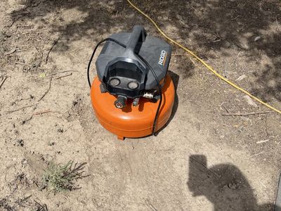RIDGID Pancake Air Compressor Used