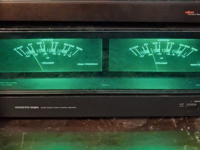Onkyo Integra M-5030 Super Servo Stereo Power Amplifier with Peak Program Display