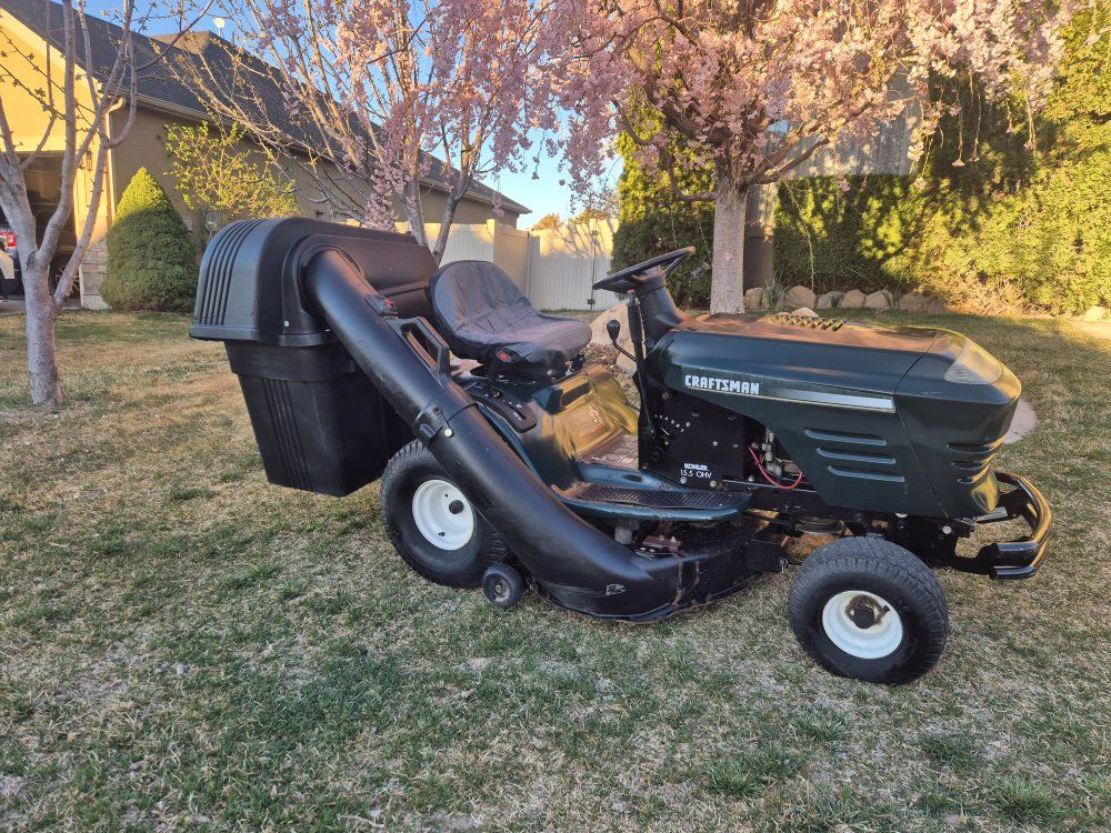 Craftsman Riding Mower with bagger