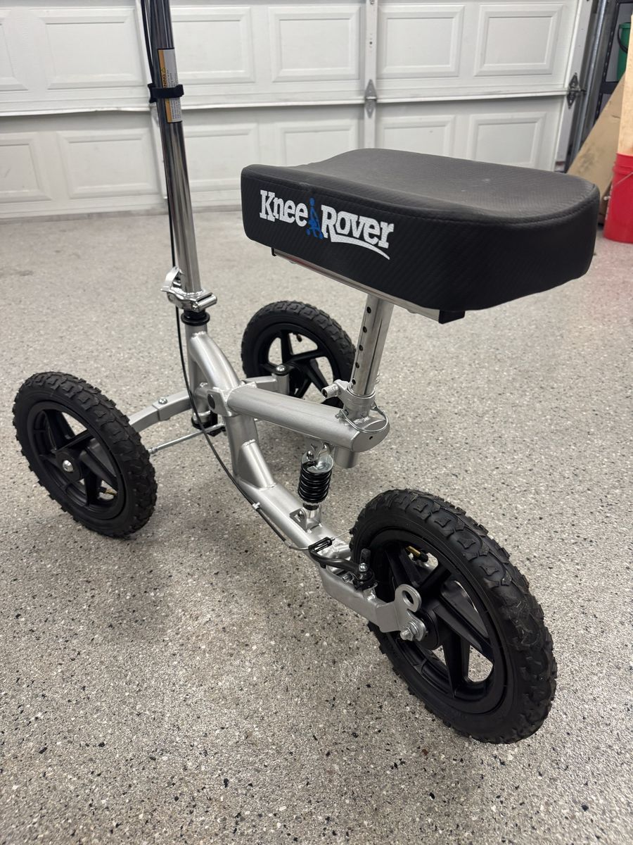 KneeRover PRO All-Terrain Knee Scooter – Like New / Never Used – $325