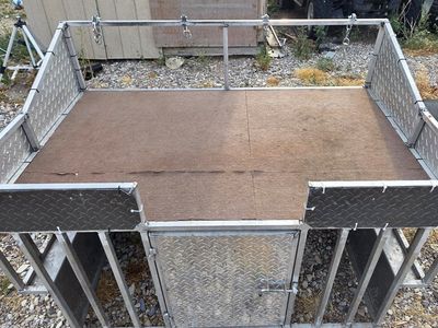 Custom Aluminum UTV / Truck Bed Dog Box
