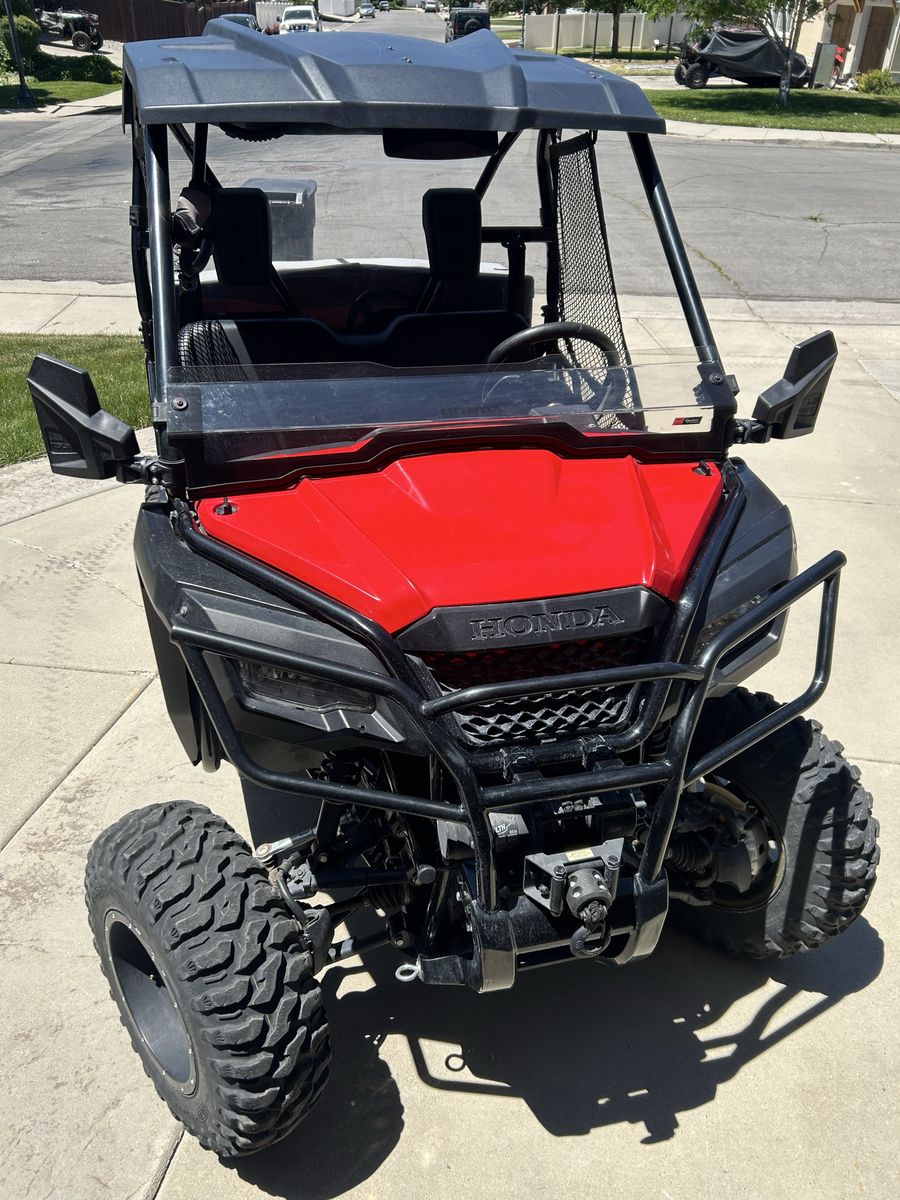 2016 Honda SX500 Pioneer low miles excellent condition w/ Kolpin 52” Snowplow