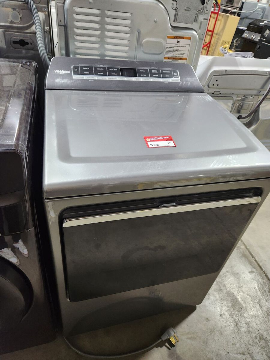 NICE WHIRLPOOL TOPLOAD ELECTRIC DRYER! W-WARRANTY
