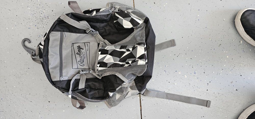 Like New Rawlings 2 Bat Backpack