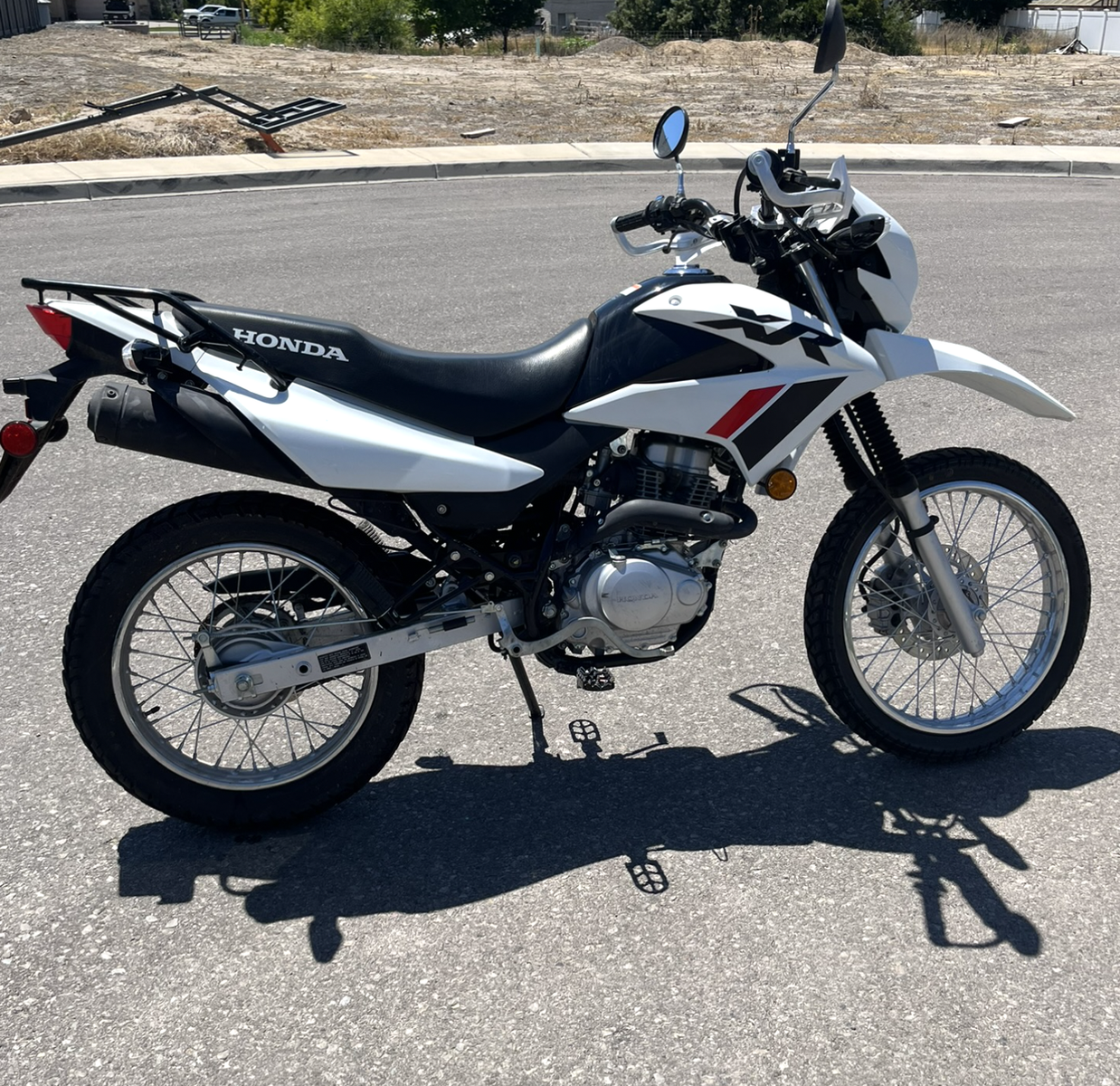 2024 Honda XR150L Dual Sport Dirt Bike - Street Legal, Low Miles (622), Clean Title, Handguards