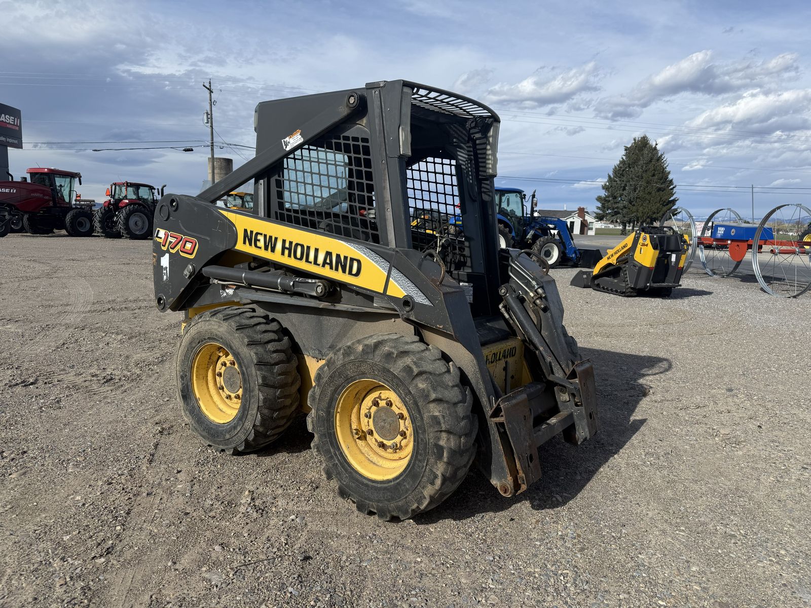 2008 New Holland L170 Skid Steer 026923