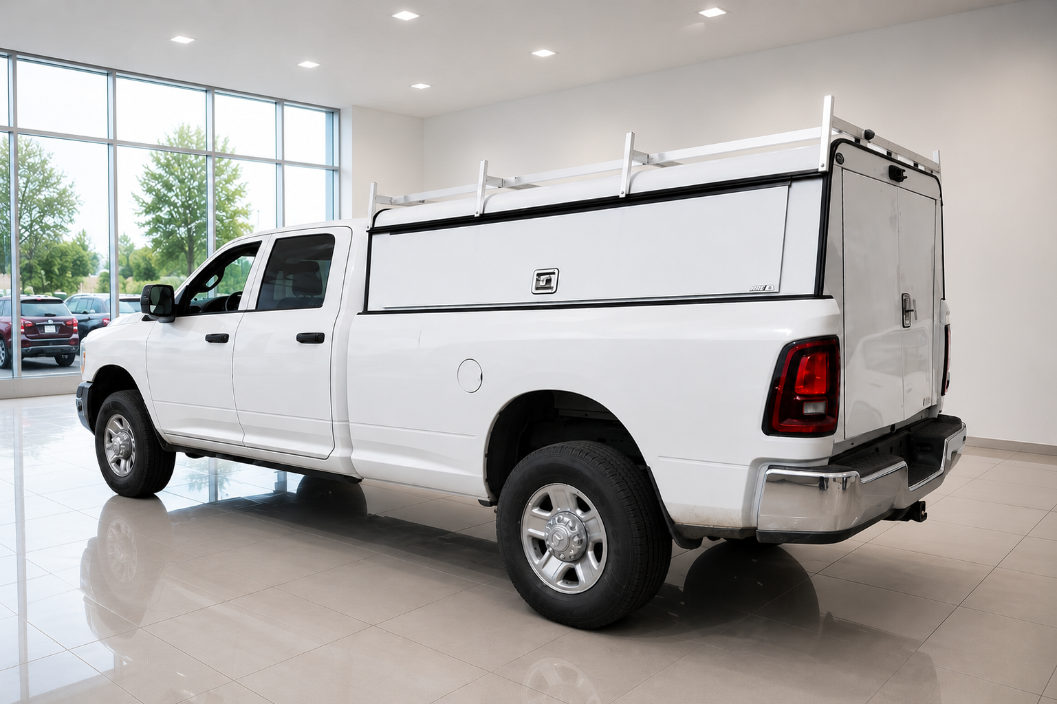 2014-2025 RAM 2500 and RAM 3500 Long Bed (8’ bed) Tradesman Commercial Utility Shell / Service Body Cap For Sale – $2,800