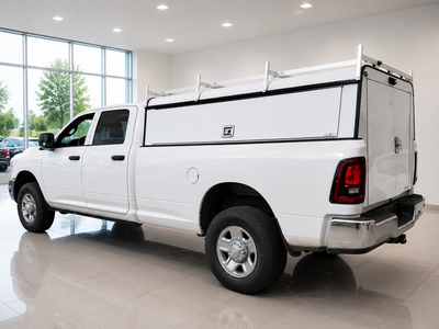 2014-2025 RAM 2500 and RAM 3500 Long Bed (8’ bed) Tradesman Commercial Utility Shell / Service Body Cap For Sale – $2,800