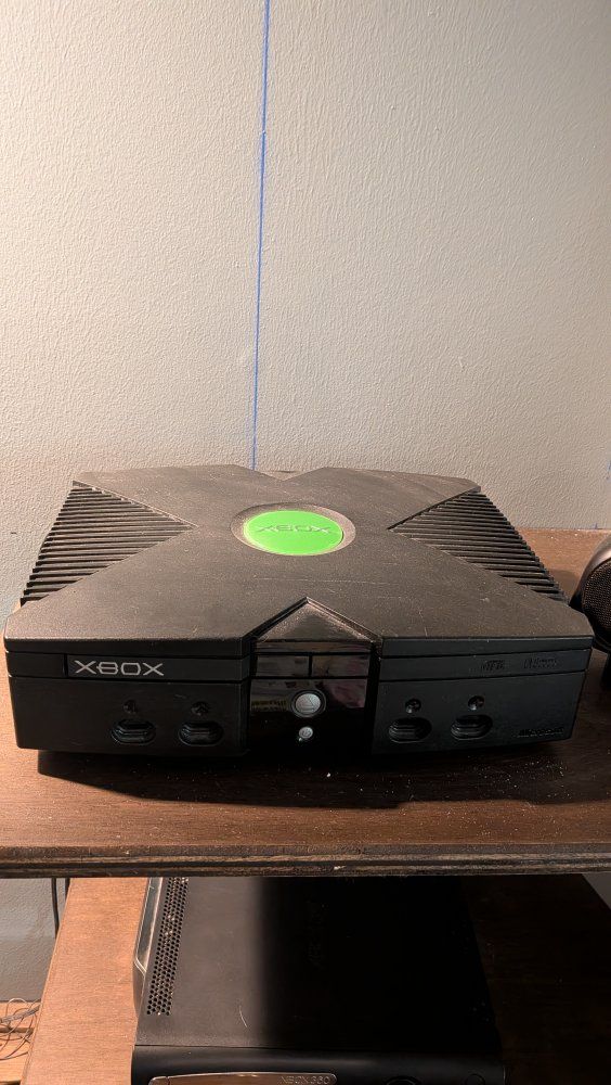 Microsoft Original Xbox Console with Controller & 4 Games - Used