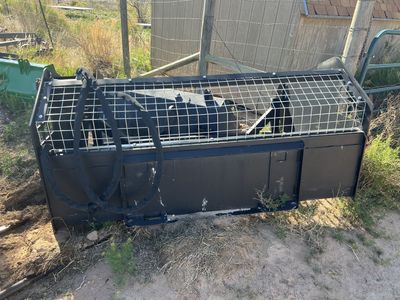 Skid steer rock picking bucket